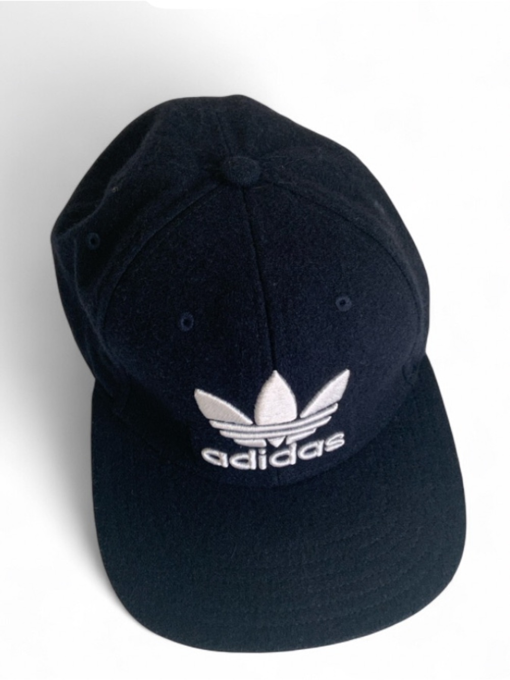 adidas Navy and White Trefoil Baseball Cap